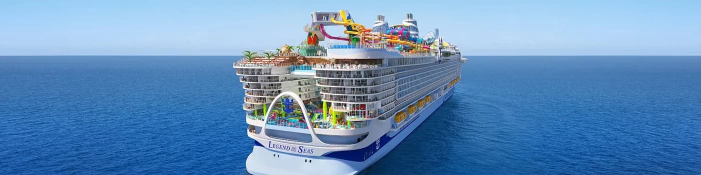 Legend of the Seas: вид с кормы