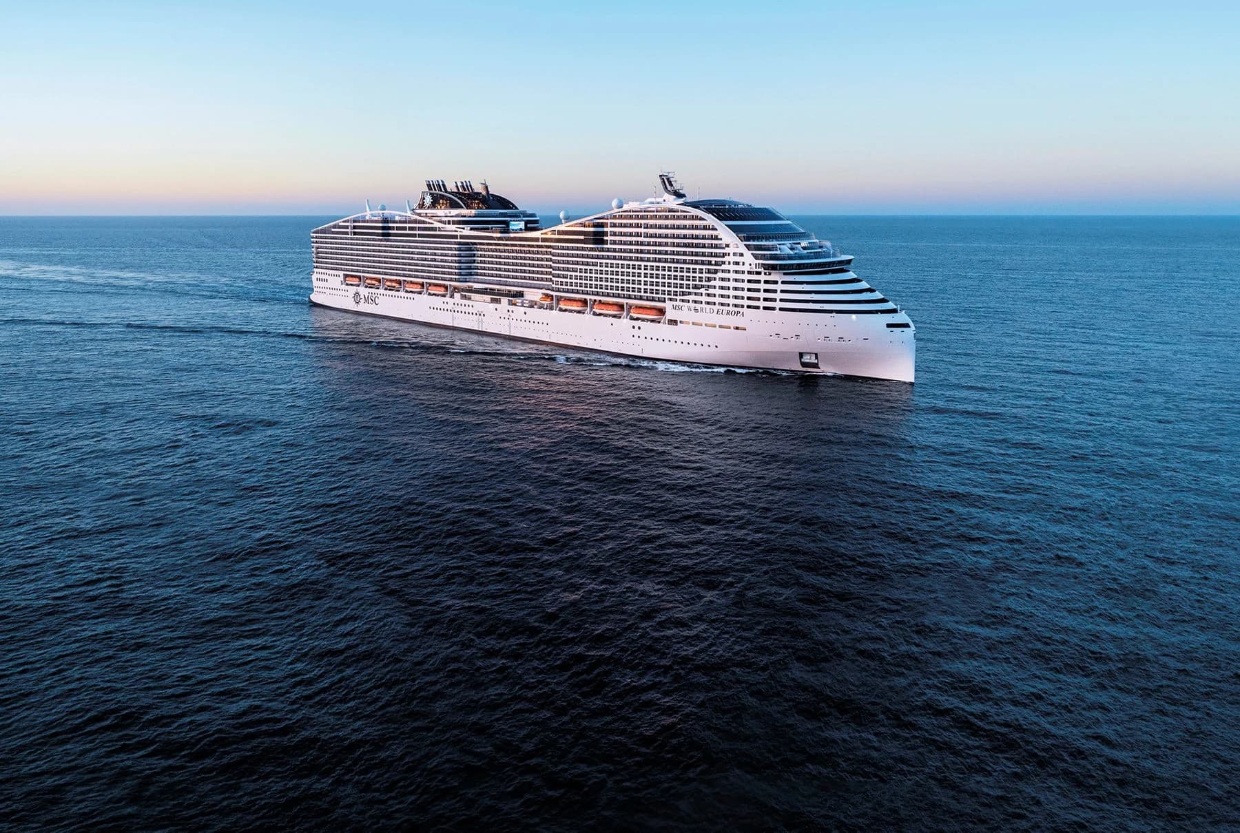 MSC World Europa — внешний вид