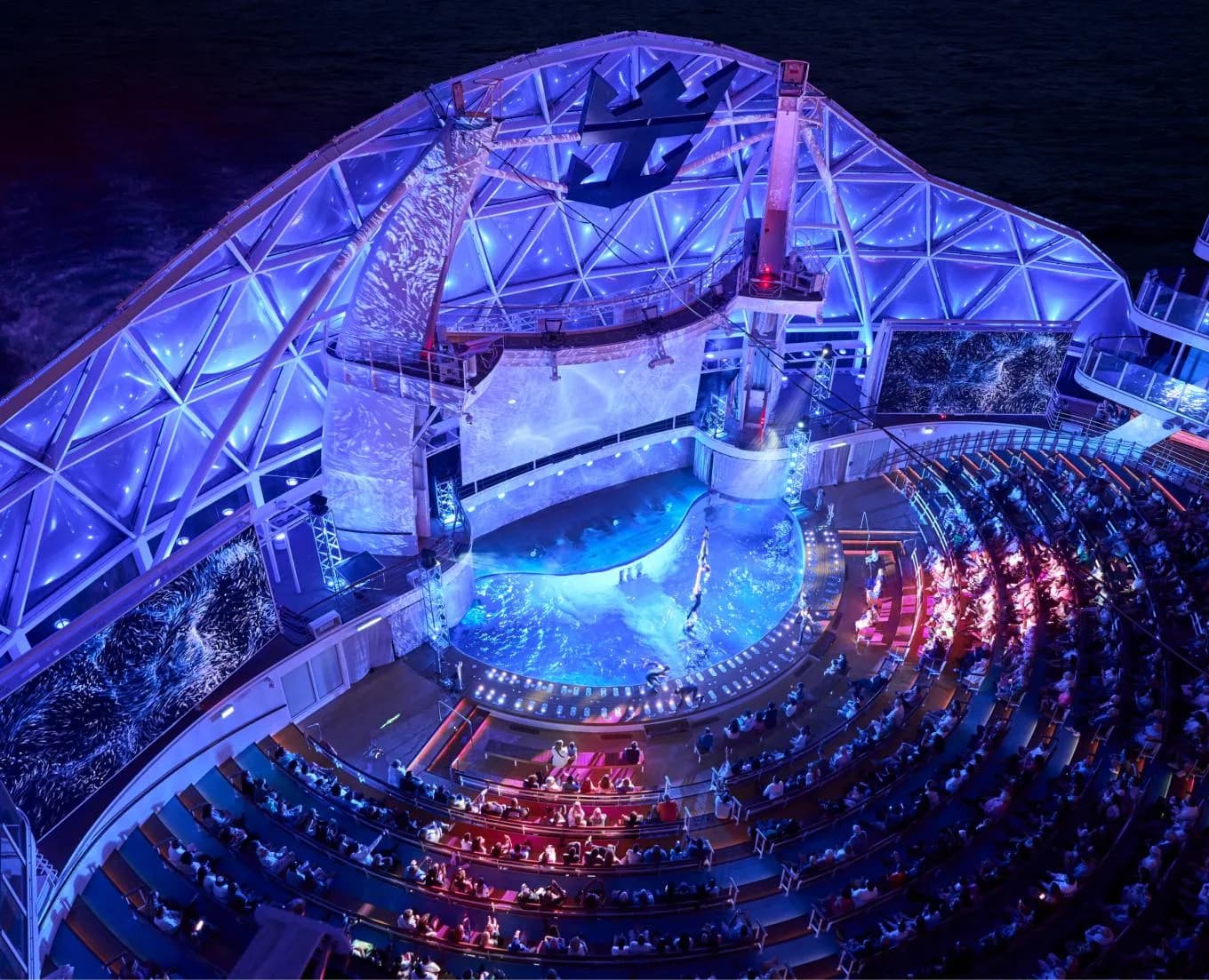AquaTheater на Utopia of the Seas