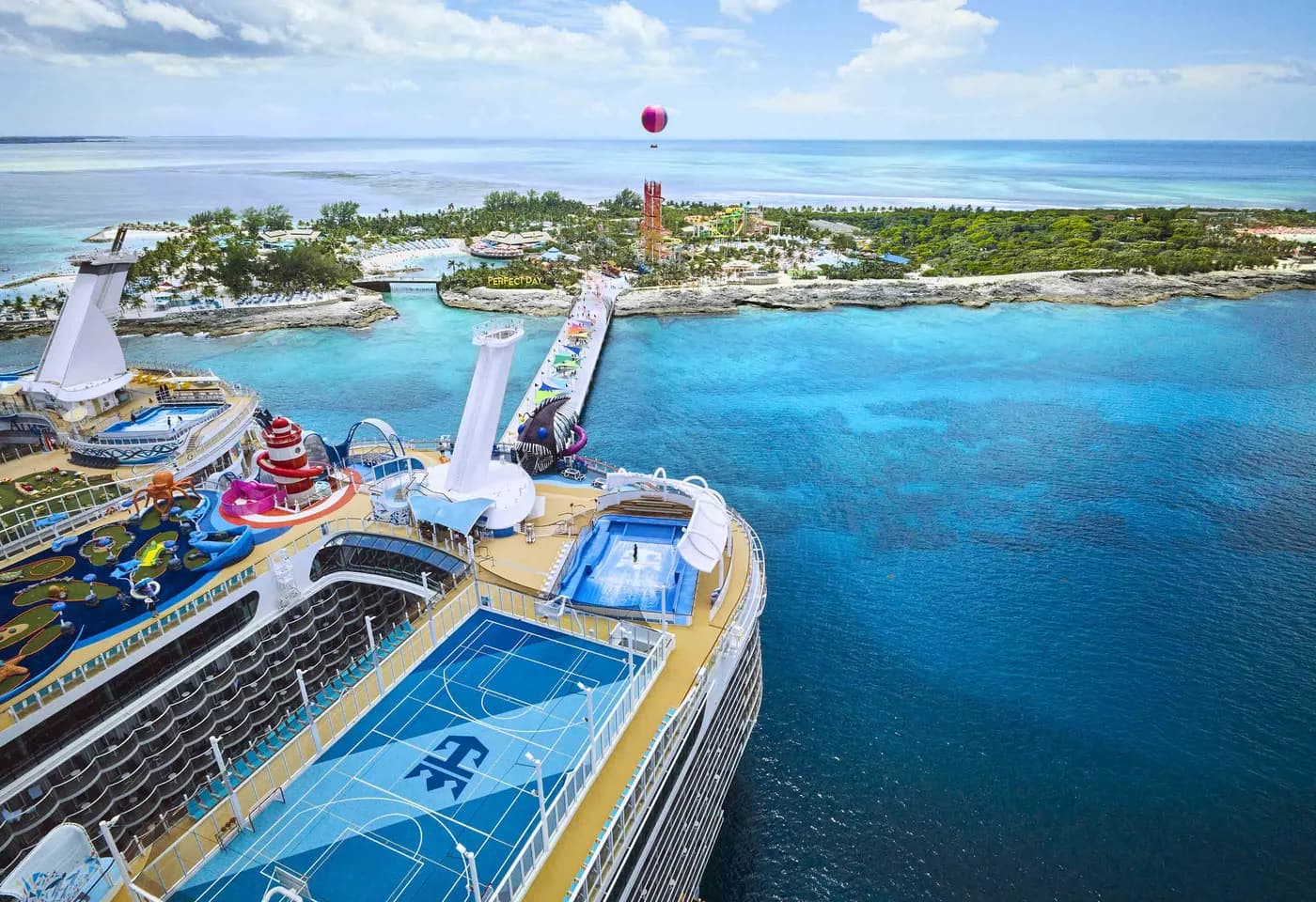 Utopia of the Seas у CocoCay