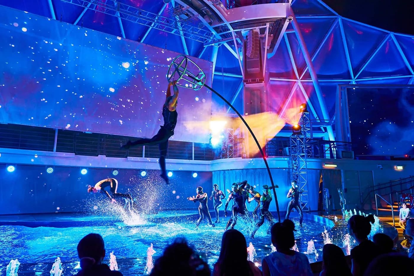 AquaTheater на Wonder of the Seas